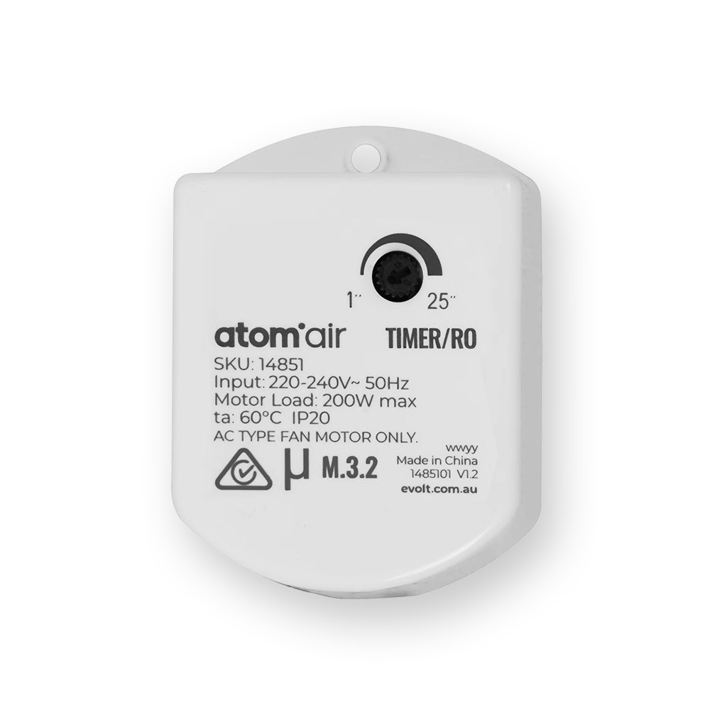 TIMER-RO-2-cat-1 Atom Air run on exhaust timer